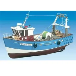 BILLING Barca Rc Elettrico Boulognes Etaples 1/20