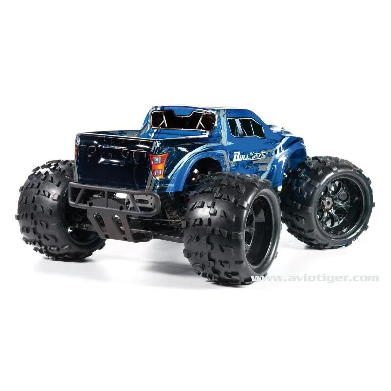 BLACKBULL Buggy Rc Carbone Bull Monster 1/8 Ep Bruhsless - immagine 2