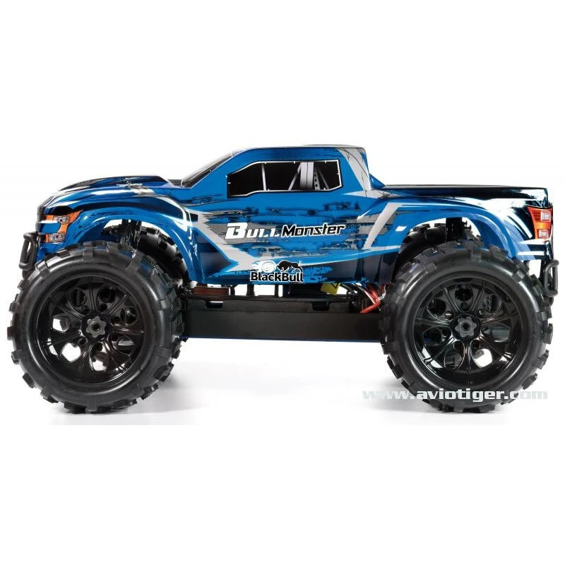 BLACKBULL Buggy Rc Carbone Bull Monster 1/8 Ep Bruhsless - immagine 3