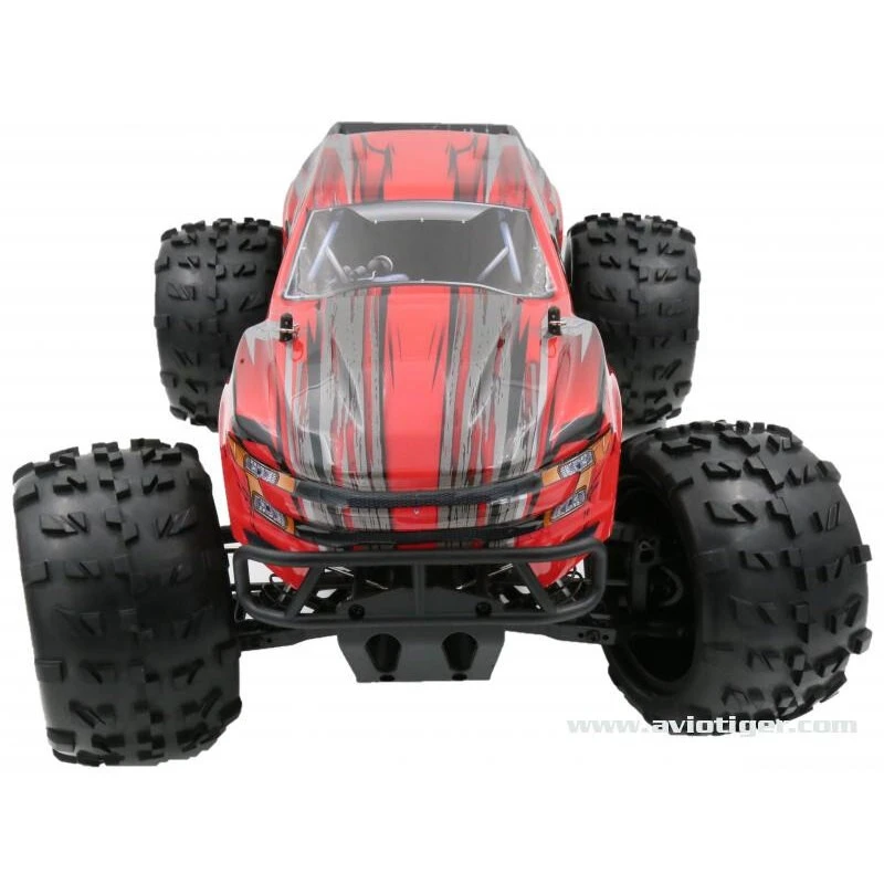 BLACKBULL Buggy Rc Carbone Bull Monster 1/8 Ep Bruhsless - immagine 4