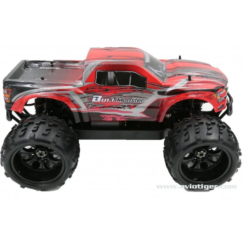 BLACKBULL Buggy Rc Carbone Bull Monster 1/8 Ep Bruhsless - immagine 6