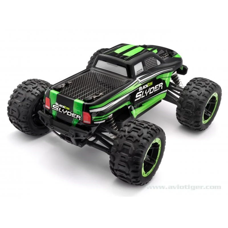 Blackzon Buggy Rc Slyder Mt 1/16 4x4 Verde - immagine 2