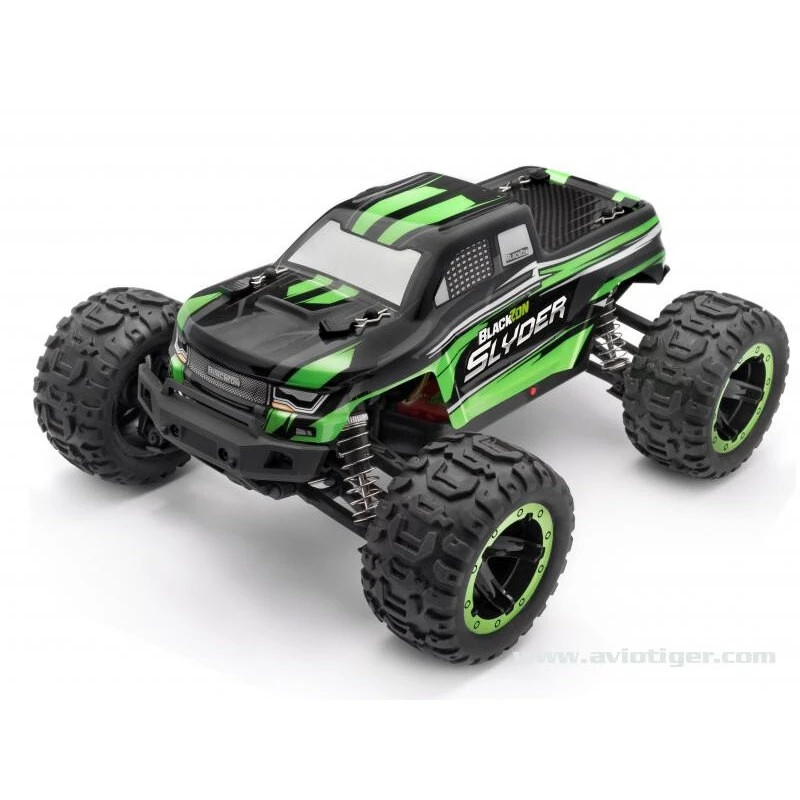 Blackzon Buggy Rc Slyder Mt 1/16 4x4 Verde - immagine 3