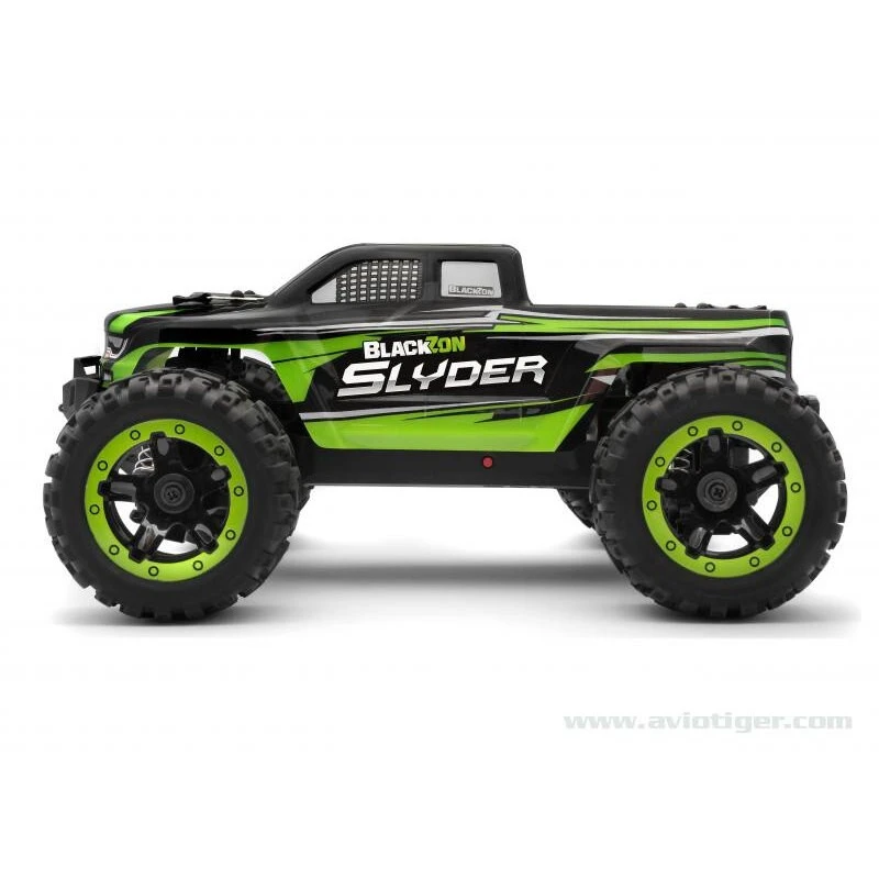 Blackzon Buggy Rc Slyder Mt 1/16 4x4 Verde - immagine 4