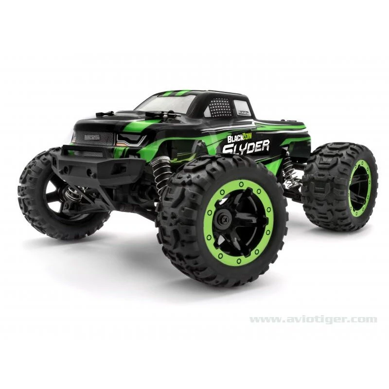 Blackzon Buggy Rc Slyder Mt 1/16 4x4 Verde