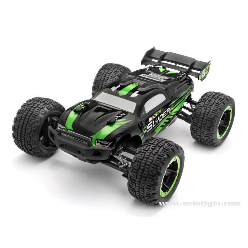 Blackzon Buggy Rc Slyder St 1/16 4x4 Verde - immagine 2