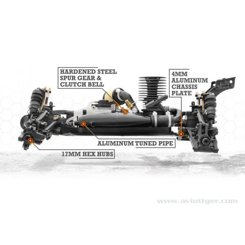 HPI Racing Buggy Rc Buggy Vorza Nitro - immagine 11