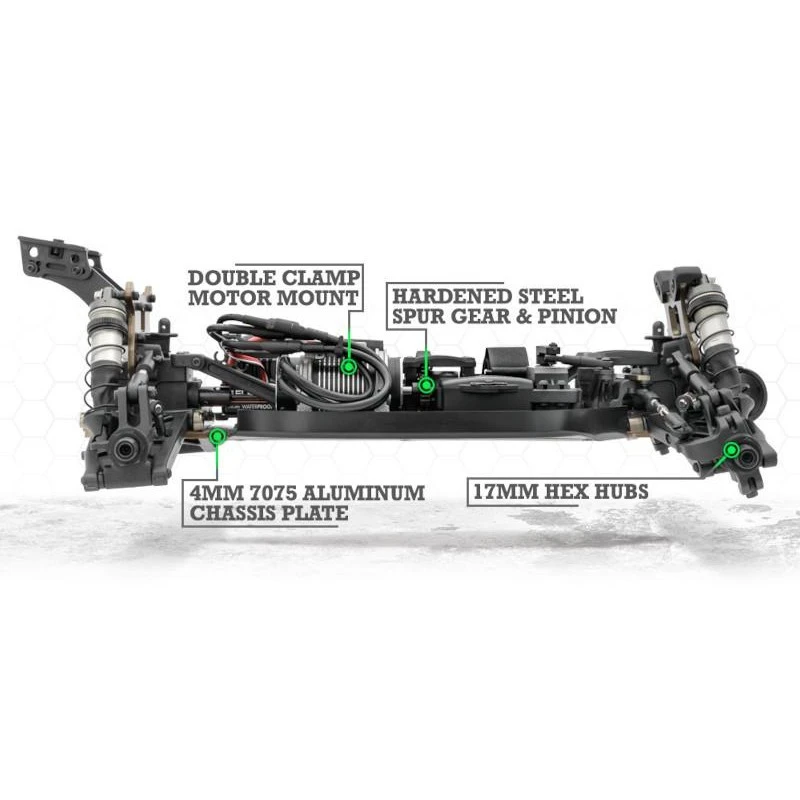 HPI Racing Buggy Rc Flusso Buggy Vorza S - immagine 11