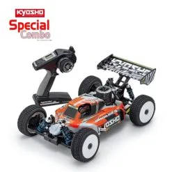 Buggy Rc Kyosho Inferno MP9 TKI4 V2 1: 8 RC Nitro Readyset Con Motore KE21SP