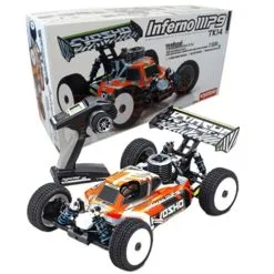 Buggy Rc Kyosho Inferno MP9 TKI4 V2 1: 8 RC Nitro Readyset Con Motore P3TT