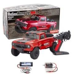 Crawler Rc Kyosho Outlaw Rampage Pro 1:10 RC EP Readyset - T1 Rosso