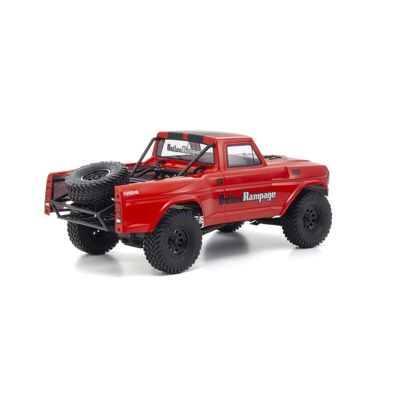 Crawler Rc Kyosho Outlaw Rampage Pro 1:10 RC EP Readyset - T1 Rosso - immagine 5