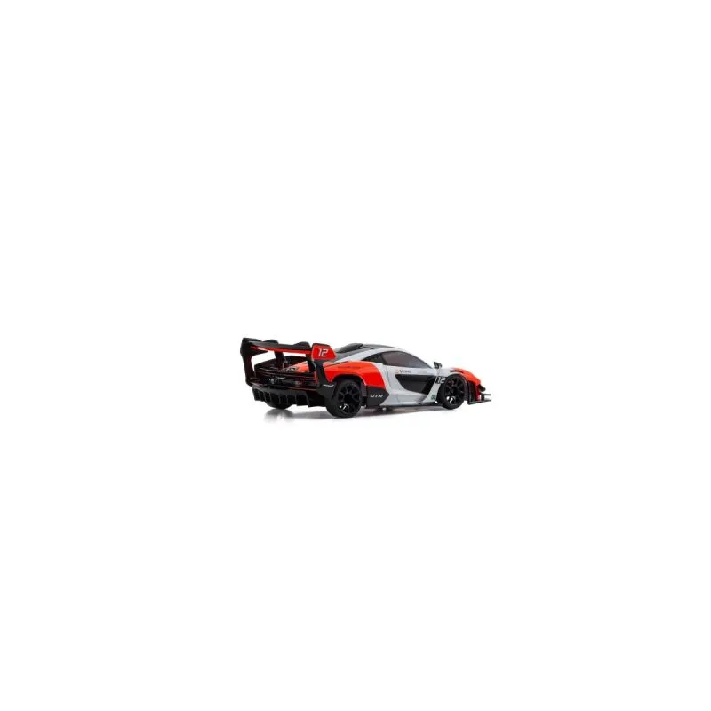 RC Auto Kyosho Autoscale Mini-Z McLaren Senna GTR Bianco-Rosso (W-MM) - immagine 2