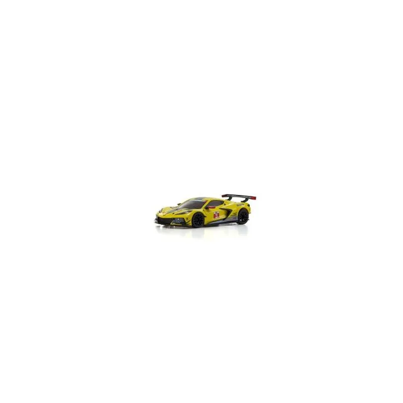 RC Auto Kyosho Autoscale Mini-Z Chevrolet Corvette C8-R Giallo Racing (W-MM)