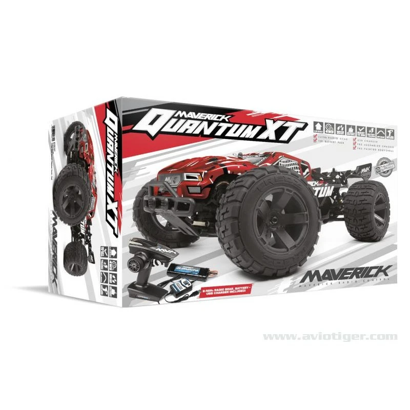 Maverick Buggy Rc Quantum XT Rosso - immagine 4