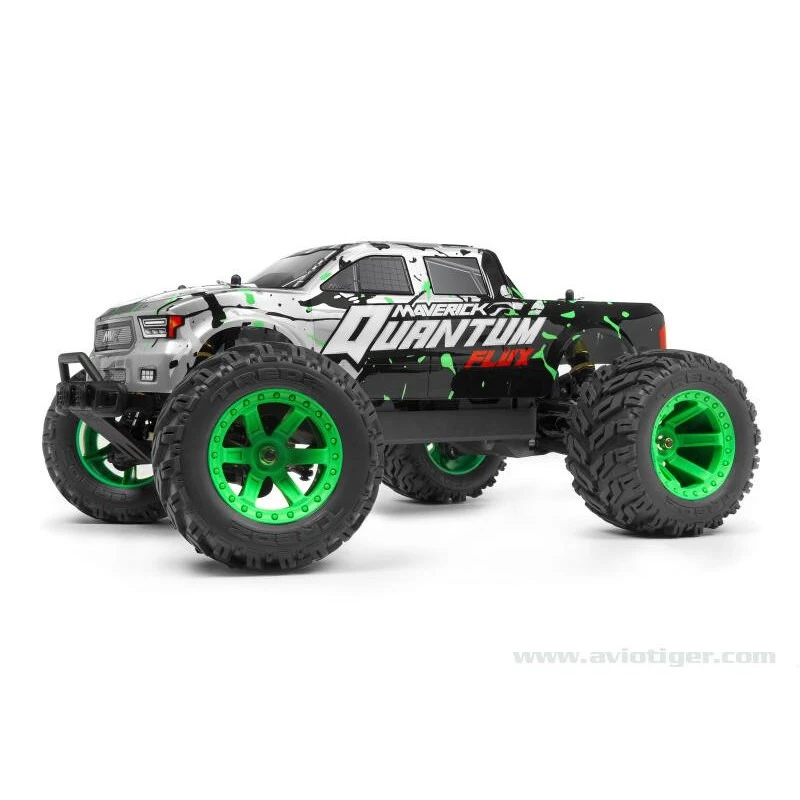 Maverick Buggy Rc Quantum Mt 1/10 4x4 Flusso Argento
