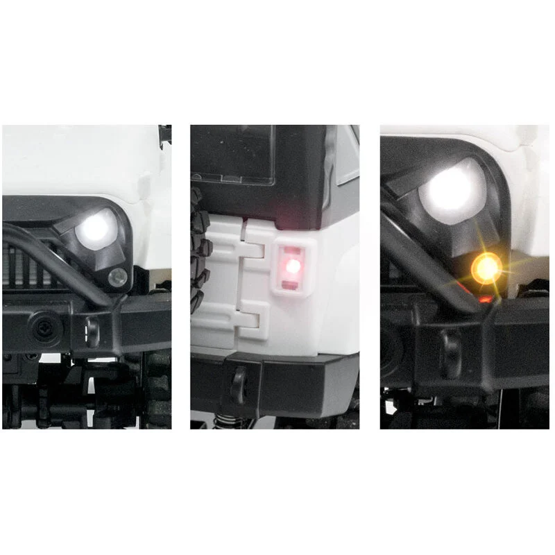 MHDPRO Crawler Rc Elettrico Mini Crawler 4WD Decappottabile Arancione - immagine 5