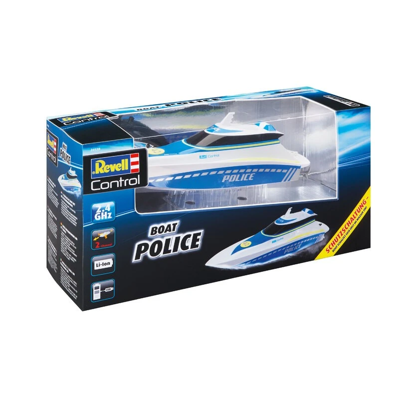 Revell Barche Rc Barca RC "WATERPOLICE" - immagine 7