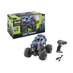 Revell Buggy Rc Rc Dino Monster Truck "three Thunder"