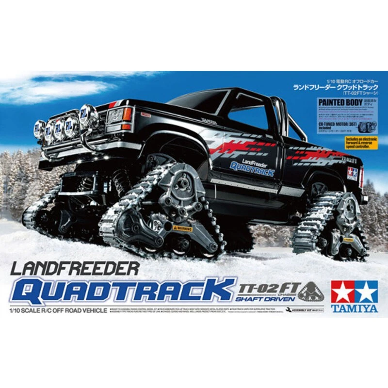 T2M Crawler Rc Landfreeder Quadtrack