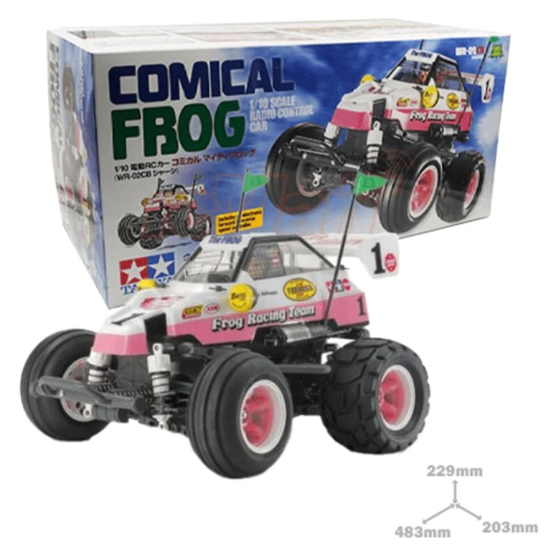 Tamiya Buggy Rc Comical Frog WR02CB - immagine 2