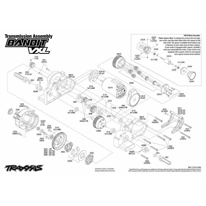 Traxxas Bandit 4x2 Brushless - immagine 7