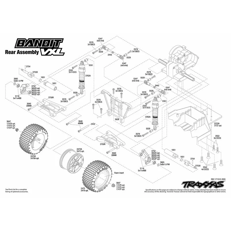 Traxxas Bandit 4x2 Brushless - immagine 8