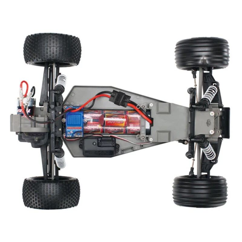 Traxxas Rustler 4x2 Spazzolato Con Batteria / Caricabatterie - immagine 4
