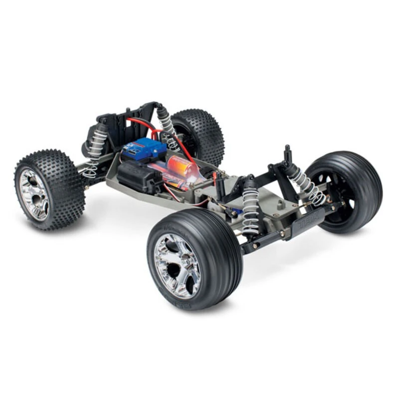 Traxxas Rustler 4x2 Spazzolato Con Batteria / Caricabatterie - immagine 5