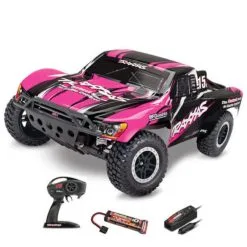 Traxxas Slash 4x2 Spazzolato Con Batteria / Caricabatterie