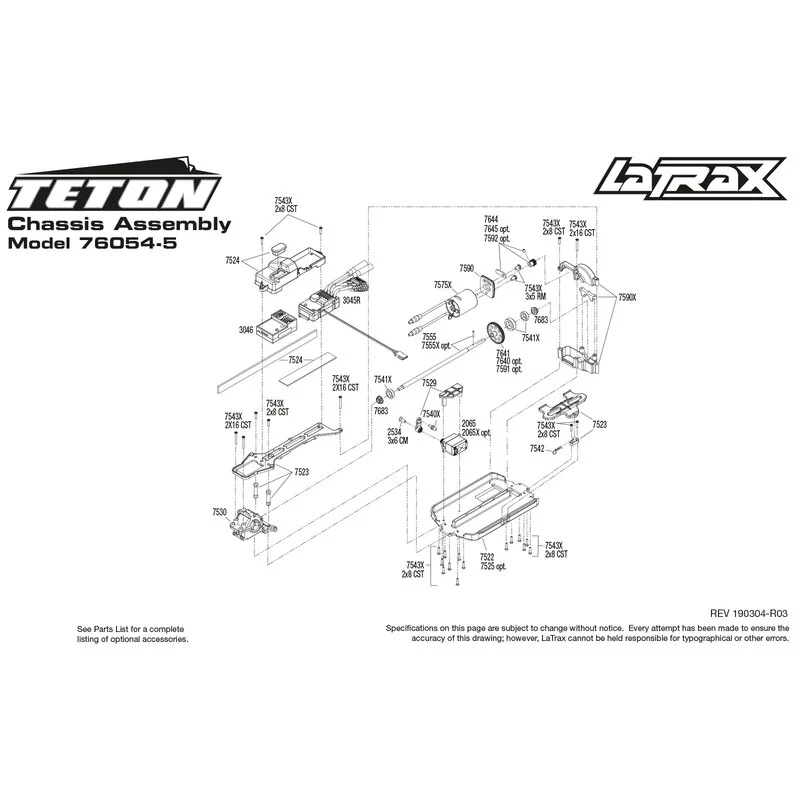 Traxxas Latrax Teton 4x4 Spazzolato Con Batteria / Caricabatterie - immagine 8