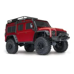 Traxxas Buggy Rc Elettrico Trx-4 Land Rover Defender Rosso